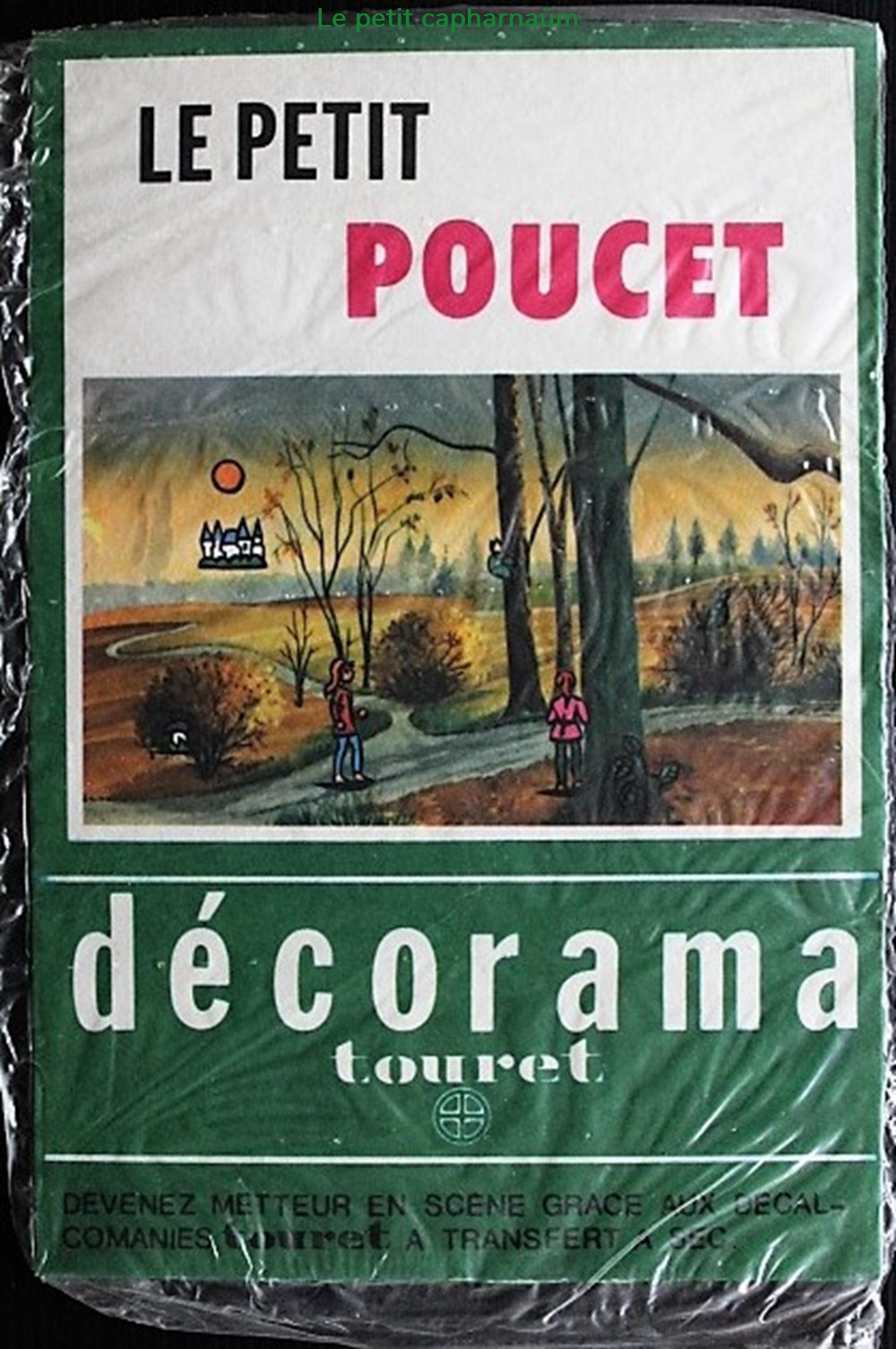 divers decorations magnets autocollants decalcomanies decorama touret le petit poucet