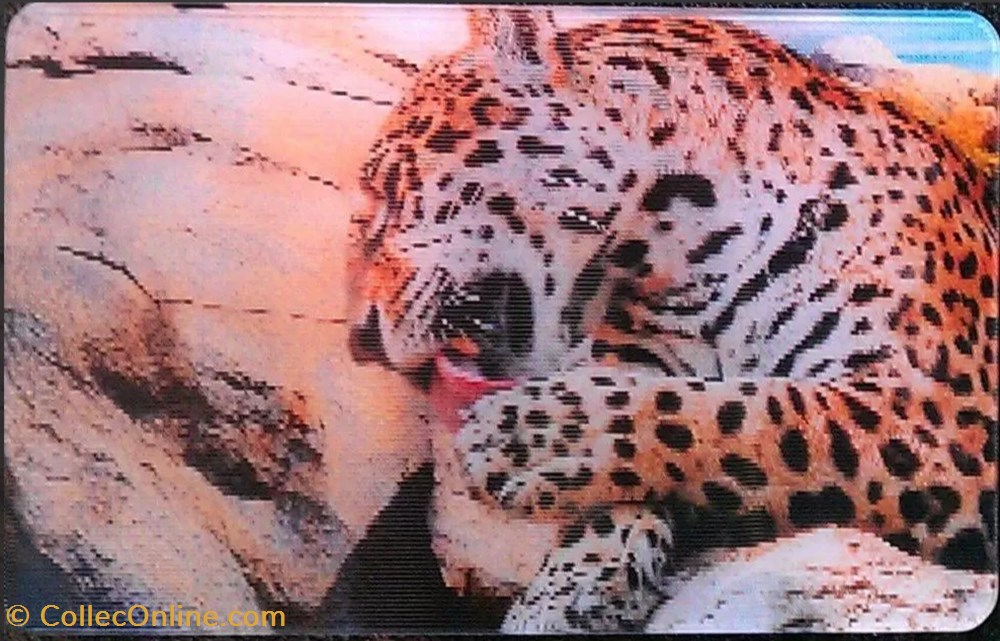 Animaux Cora 2014 - Carte Holographique - 28 - Jaguar jeux jouets jeu de collectionner animaux cora 2014 carte holographique 28 jaguar