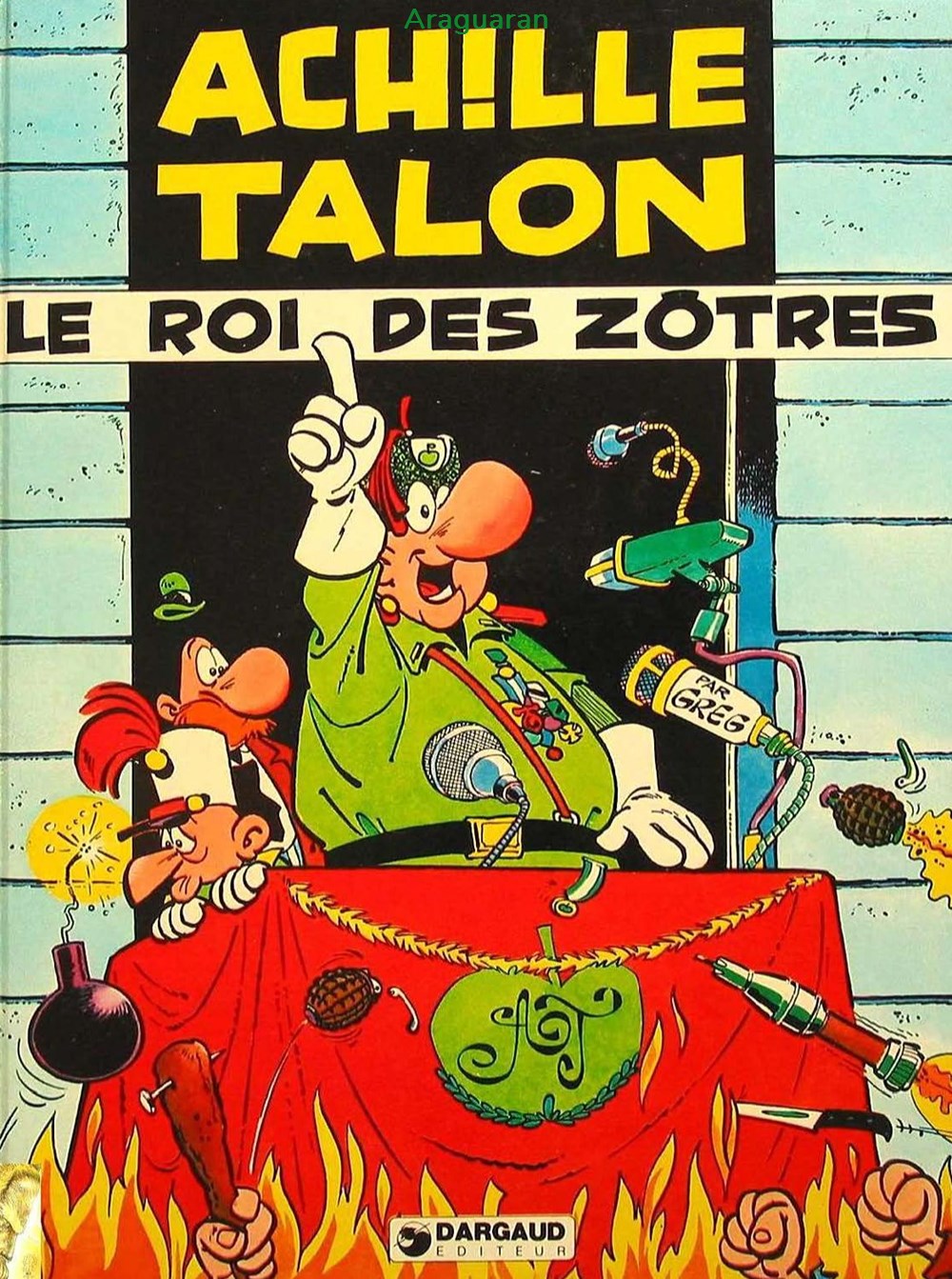 Album - Achille Talon - 17 - Le roi des zôtres livres bd revues bandes dessinees album achille talon 17 le roi des zotres