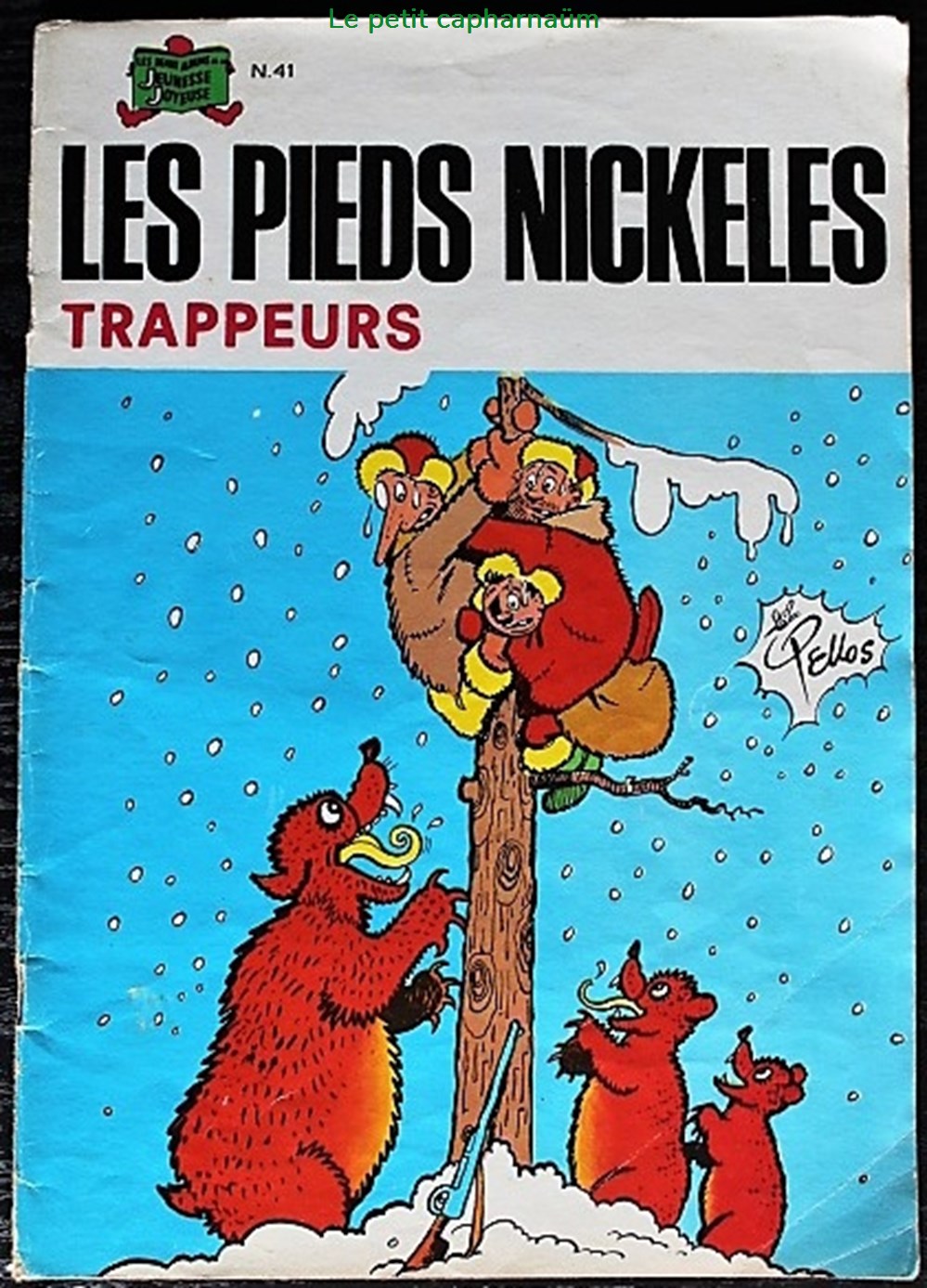livres bd revues bandes dessinees les pieds nickeles 041 les pieds nickeles trappeurs reed 1978