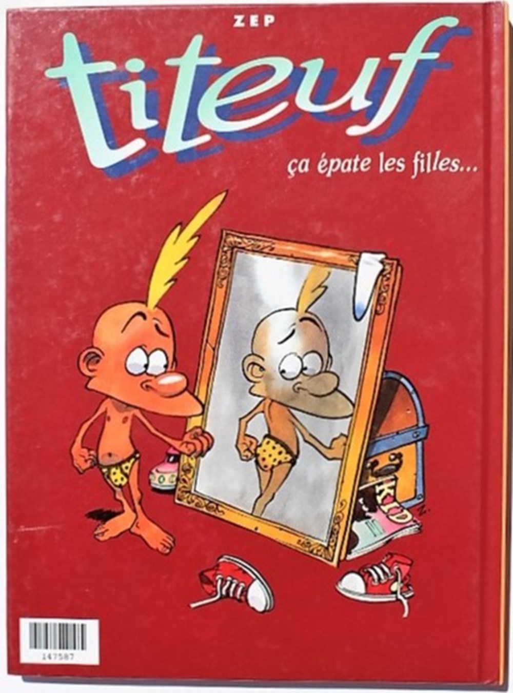 Titeuf - INT 01 - L'amour c'est pô propre / Ca épate les filles livres bd revues bandes dessinees titeuf int 01 amour est po propre ca epate les filles