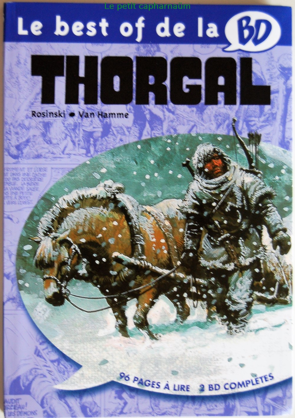 Thorgal - Best of de la BD n° 13 - Le maître des montagnes / La louve - Album double livres revues bandes dessinees thorgal best of de la bd n 13 le maitre des montagnes la louve album double