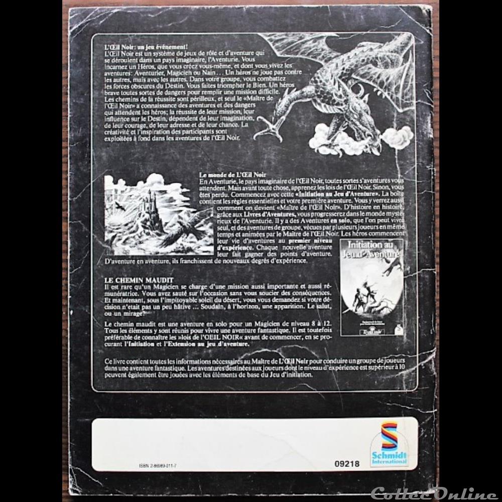 jeux jouet jeu de role oeil noir 17 le chemin maudit