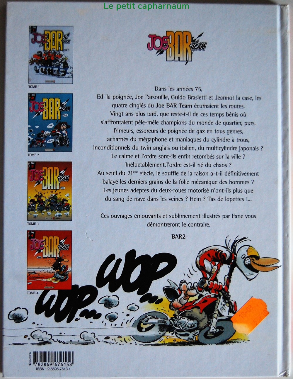 Joe Bar Team - 04 - Rééd. 1999 livres bd revues bandes dessinees joe bar team 04 reed 1999