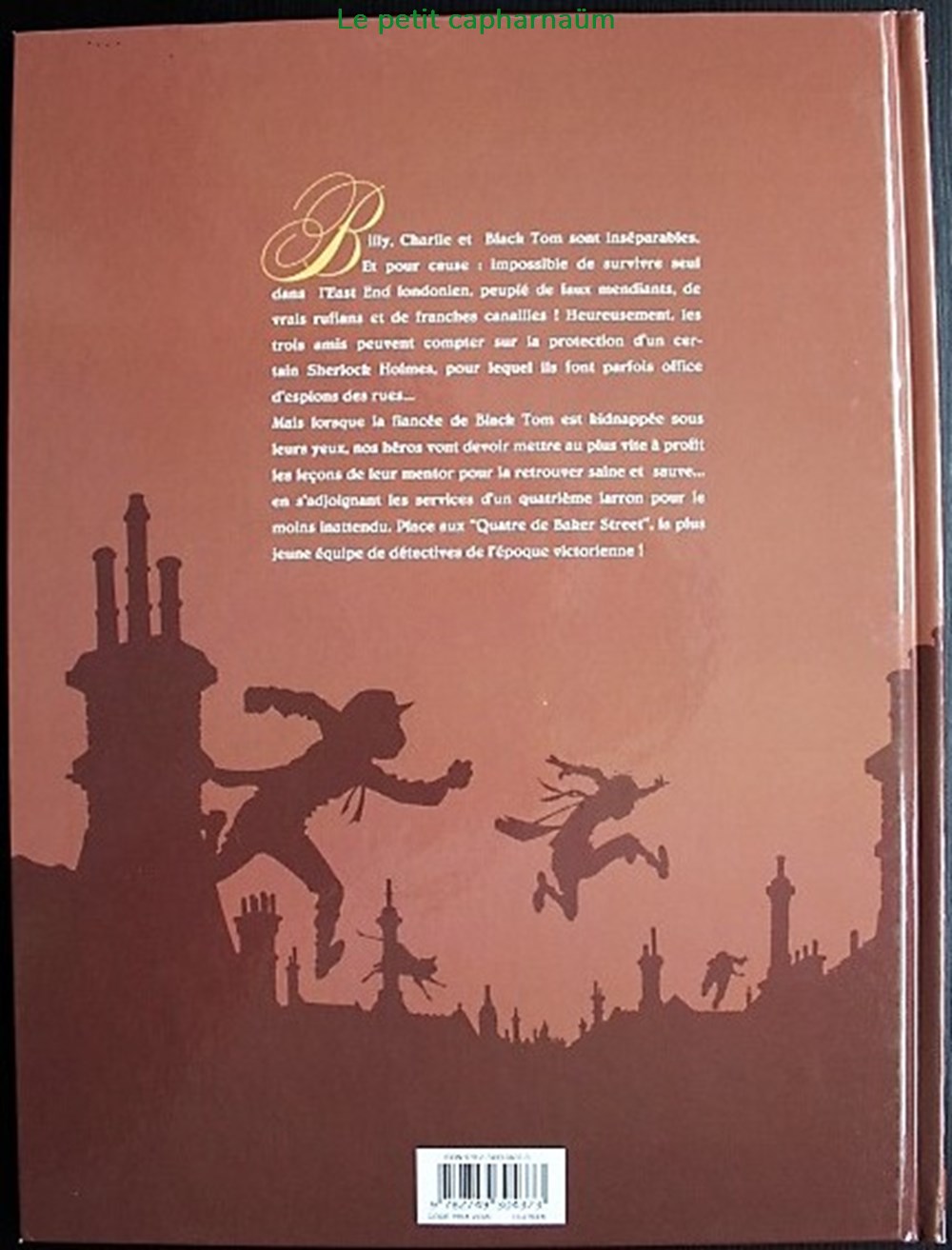 Les quatre de Baker Street - 01 - L'affaire du rideau bleu - EO 2009 livres bd revues bandes dessinees les quatre de baker street 01 affaire du rideau bleu eo 2009