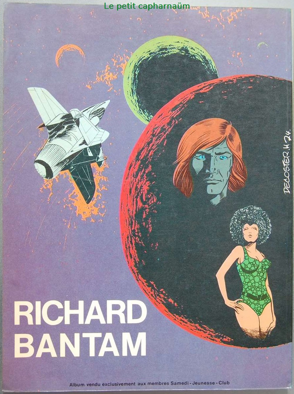 Richard Bantam, justicier de l'espace - 01 - Les sept périls de Sumor - EO 1975 livres bd revues bandes dessinees richard bantam justicier de espace 01 les sept perils de sumor eo 1975