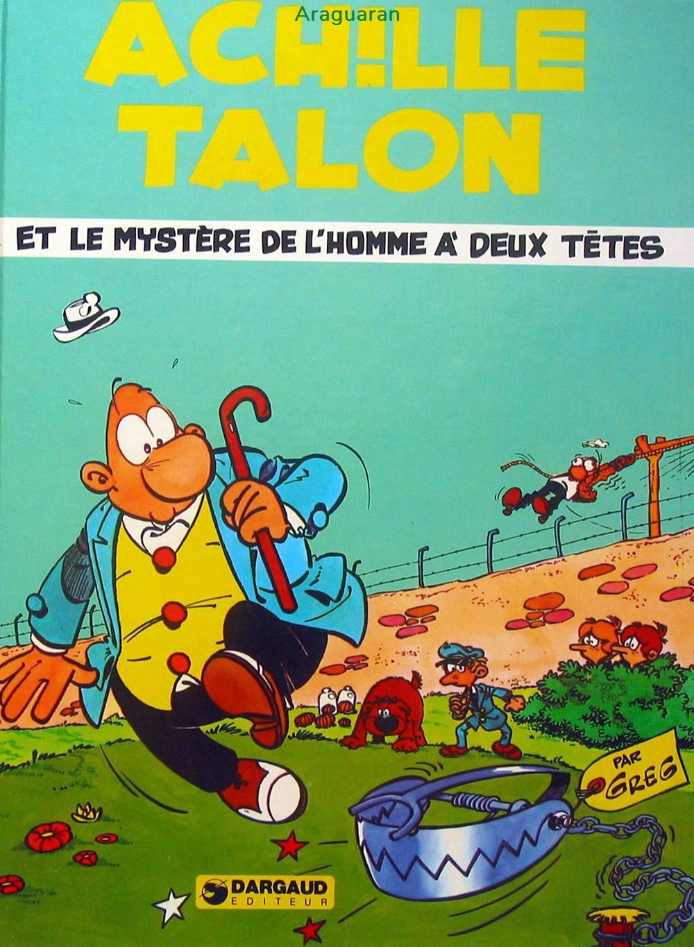 livres bd revues bandes dessinees album achille talon 14 achille talon et le mystere de homme a deux tetes