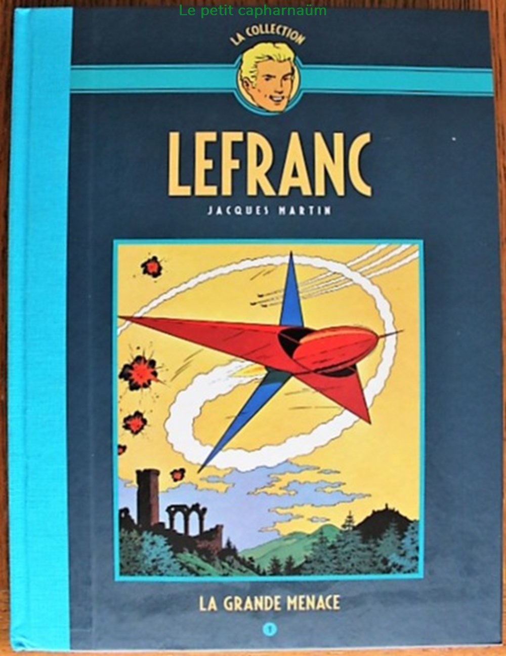 Lefranc - 01 - La grande menace - Rééd. 2018 livres bd revues bandes dessinees lefranc 01 la grande menace reed 2018