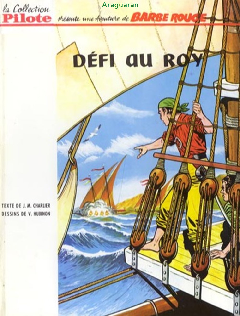 Album - Barbe rouge - 04 - Défi au roy livres bd revues bandes dessinees album barbe rouge 04 defi au roy