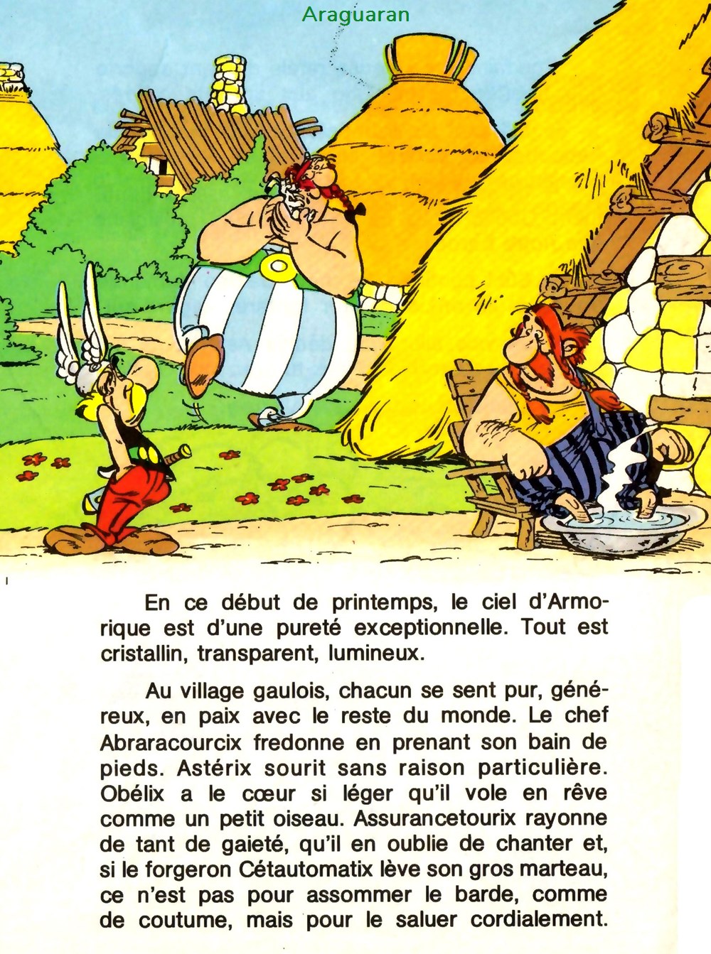 Album Rouge et Or - Astérix - 05 - Marmaille et pagaille 2 livres bd revues bandes dessinees album rouge et or asterix 05 marmaille et pagaille
