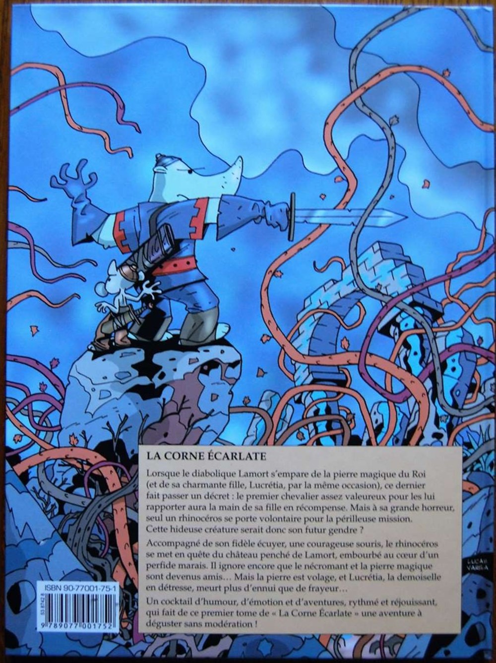 Album - La corne écarlate - EO 2005 livres bd revues bandes dessinees album la corne ecarlate eo 2005