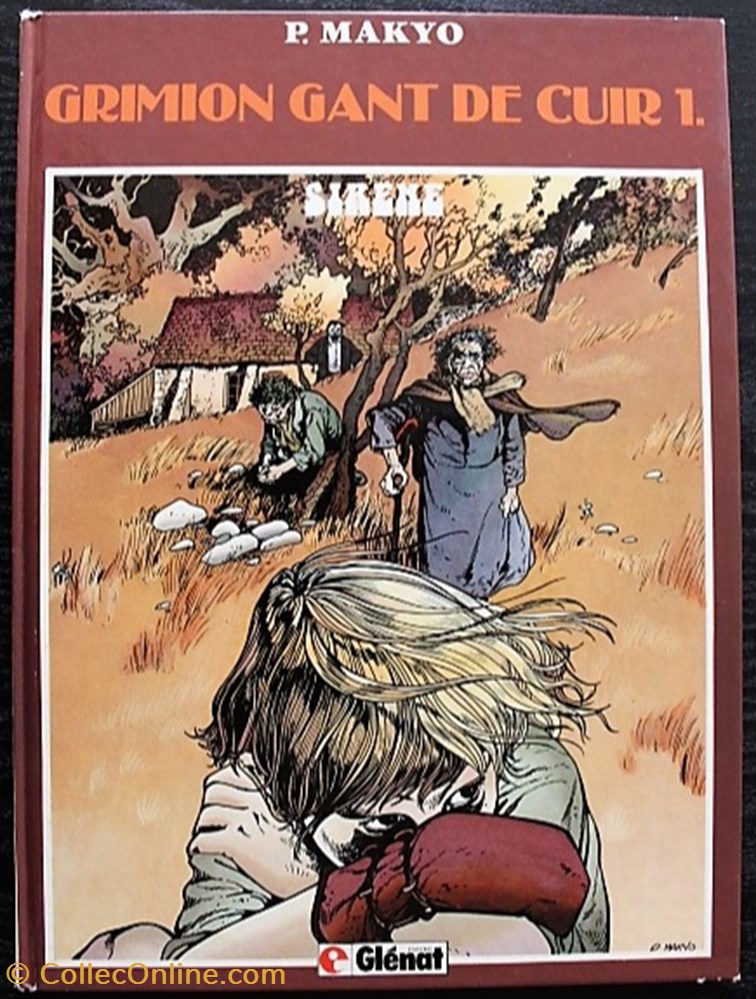 Grimion gant de cuir - 01 - Sirène - EO 1984 livres bd revues bandes dessinees grimion gant de cuir 01 sirene eo 1984
