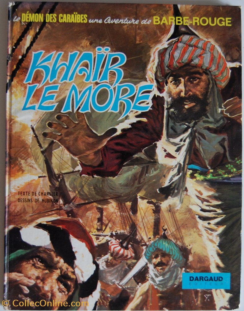 livres bd revues bandes dessinees album barbe rouge 15 khair le more eo 1973