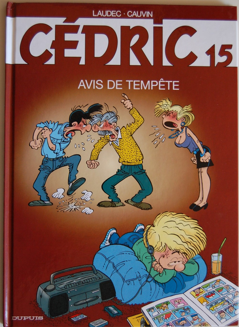 livres bd revues bandes dessinees cedric 15 avis de tempete reed 2005