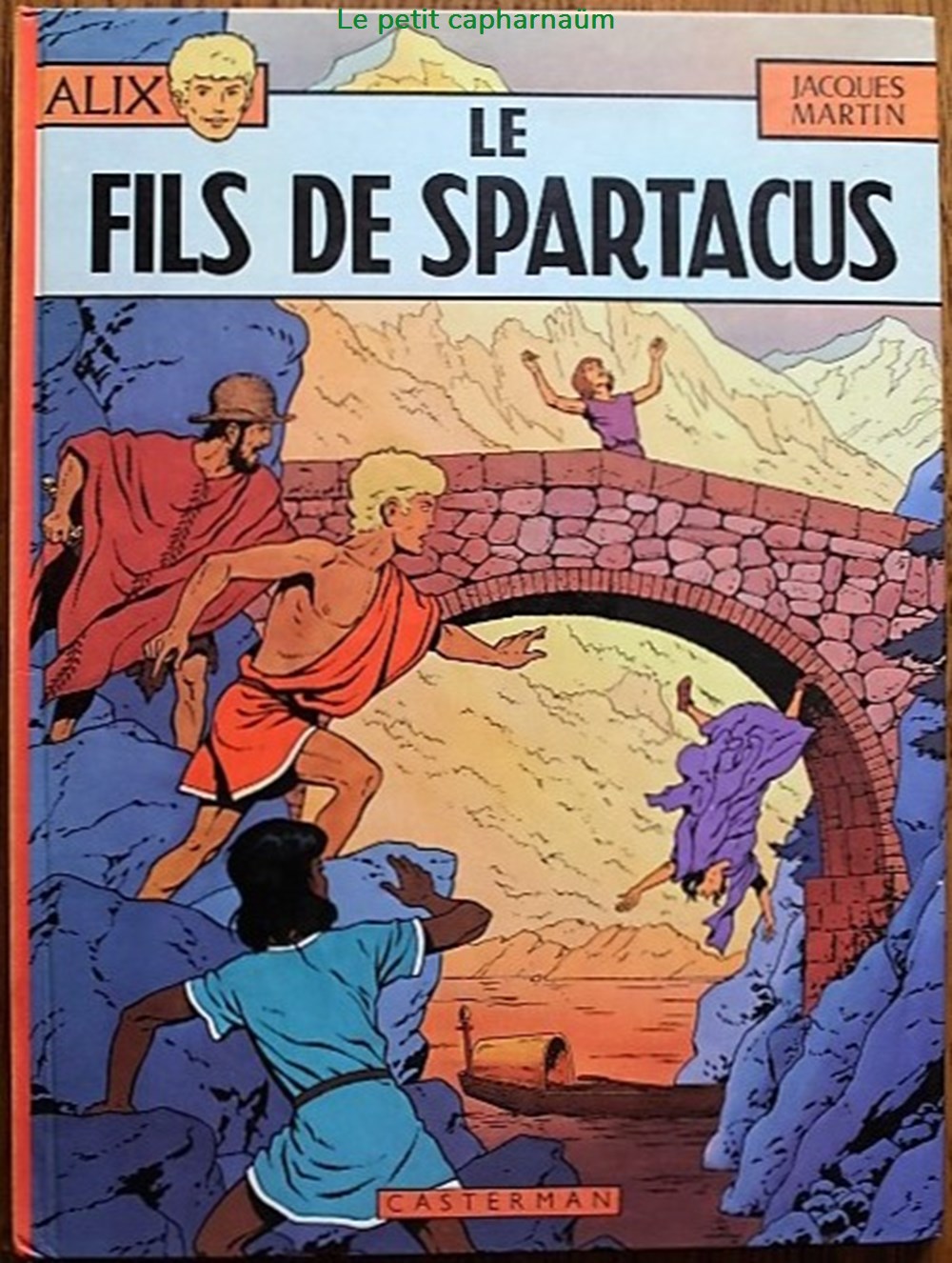 livres bd revues bandes dessinees album alix 12 le fils de spartacus eo 1975