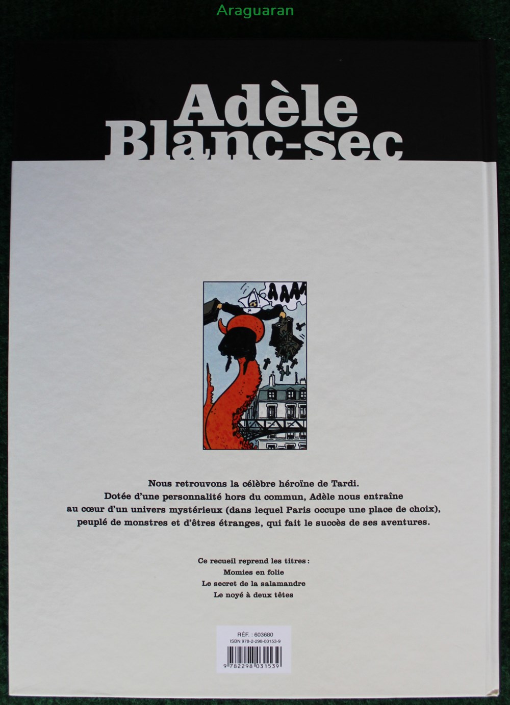 Intégrale - Adèle Blanc-Sec - 02 - Tomes 4, 5 et 6 - Edition 2010 livres bd revues bandes dessinees integrale adele blanc sec 02 tomes 4 5 et 6 edition 2010