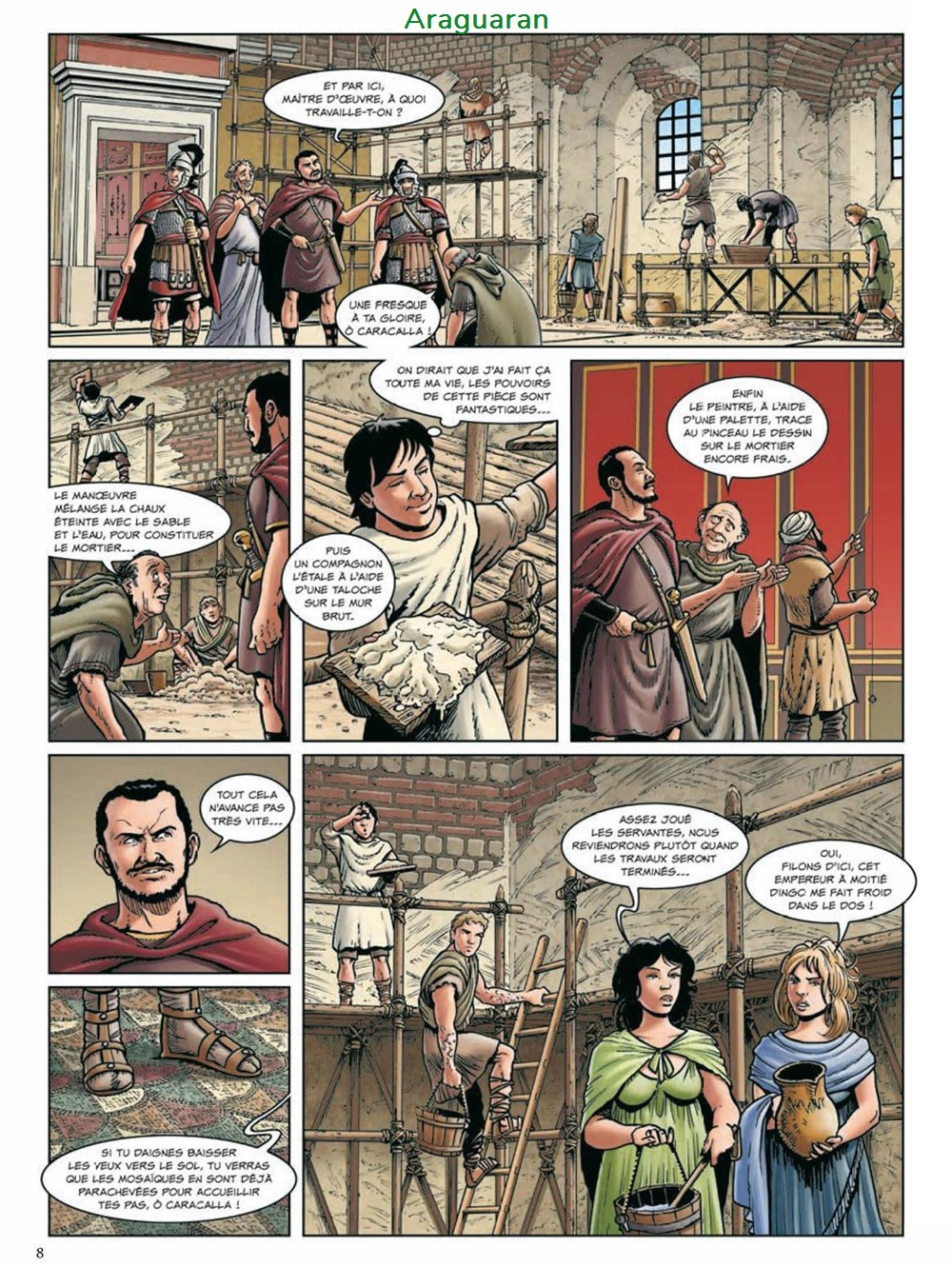 Album - Ad Romam - 03 - Le camp du légionnaire 7 livres bd revues bandes dessinees album ad romam 03 le camp du legionnaire