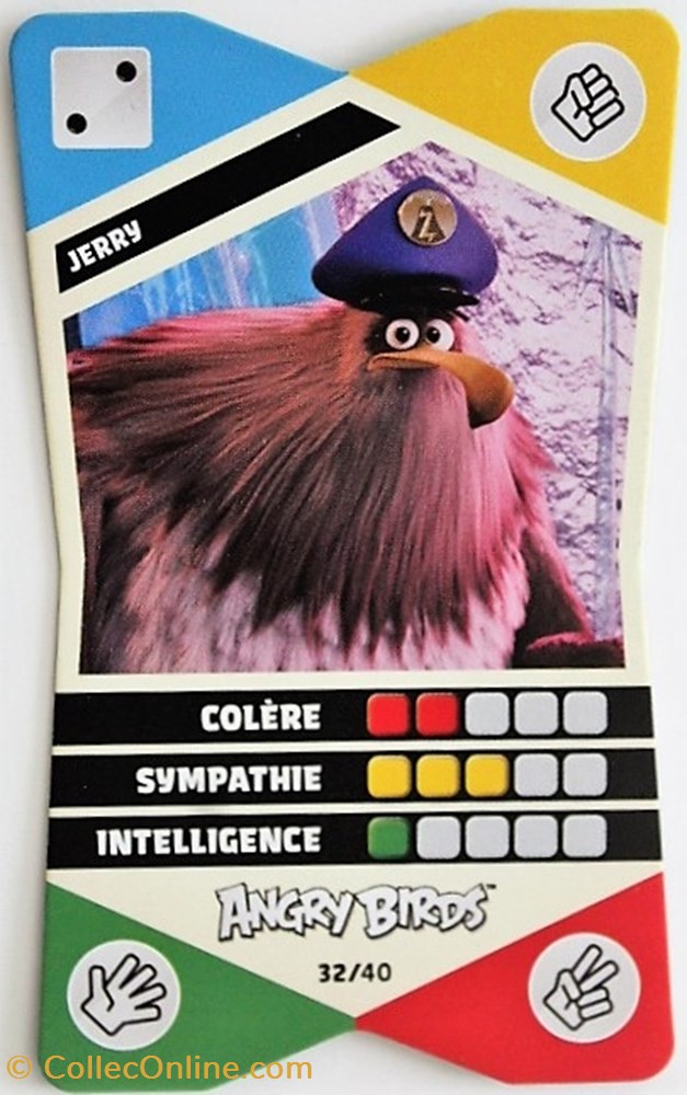 Angry Birds - C32 - Jerry jeux jouets jeu de carte collectionner angry birds c32 jerry