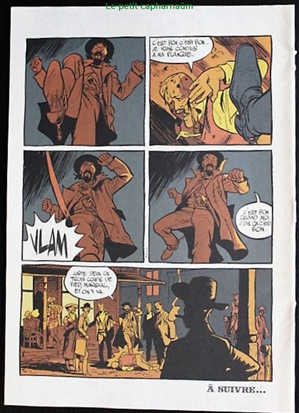 Texas Cowboys - 07 - The dead end street - EO 2012 mini-récits Spirou livres bd revues bandes dessinees texas cowboys 07 the dead end street eo 2012 mini recits spirou