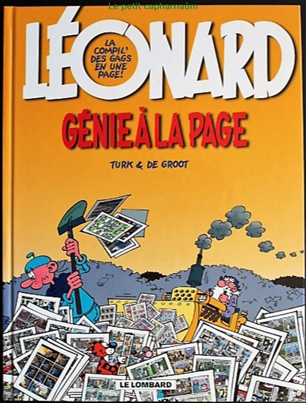Léonard - HS Compil 2 - Génie à la page - EO 2003 livres bd revues bandes dessinees leonard hs compil 2 genie a la page eo 2003