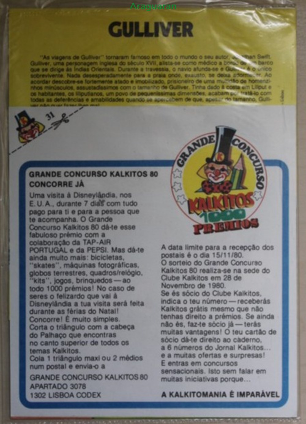 Décorama - Kalkitos - Gulliver divers decorations magnets autocollants decalcomanies decorama kalkitos gulliver