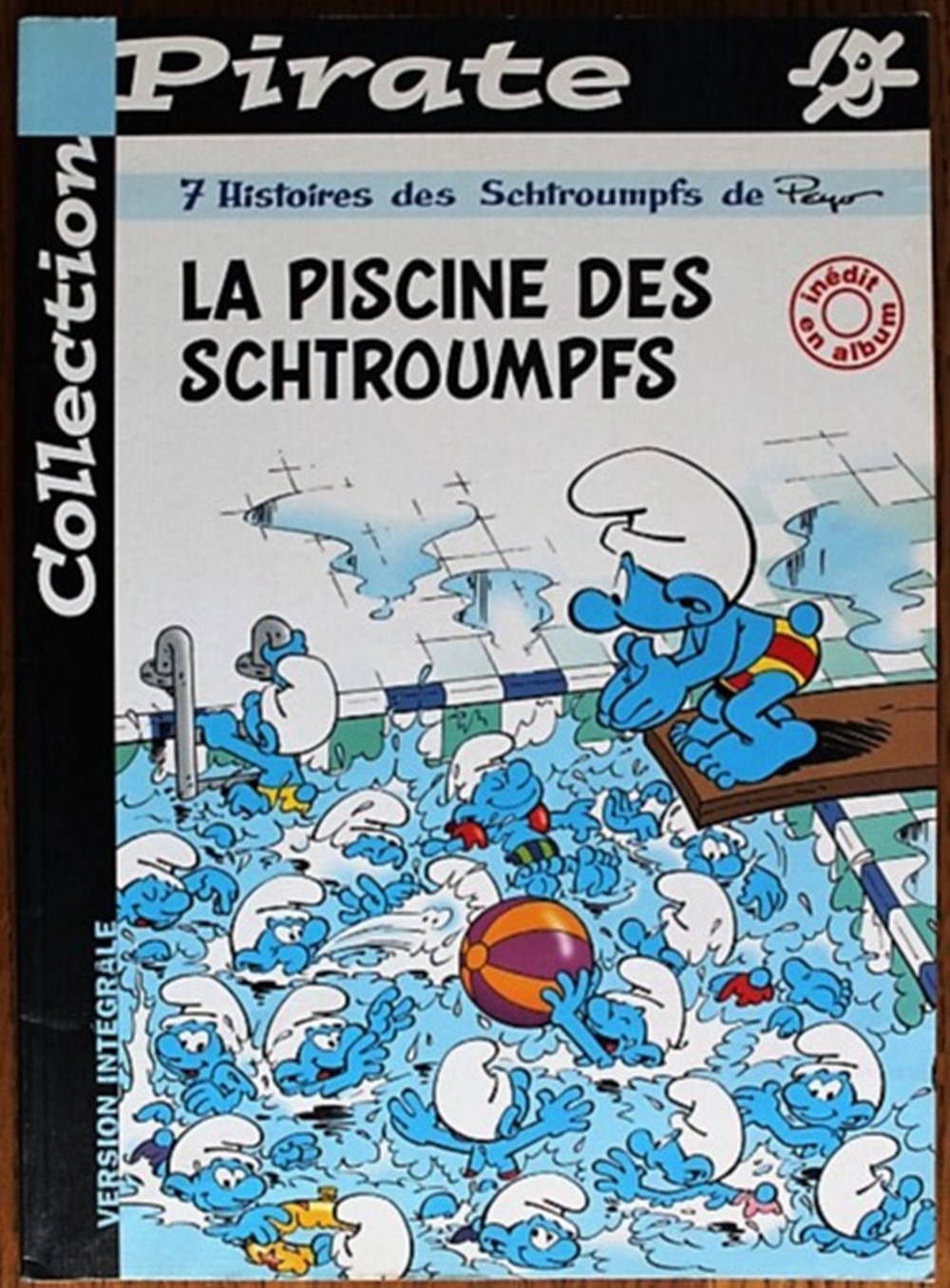 Les schtroumpfs - HS - La piscine des schtroumpfs - EO 2001 livres bd revues bandes dessinees les schtroumpfs hs la piscine des schtroumpfs eo 2001