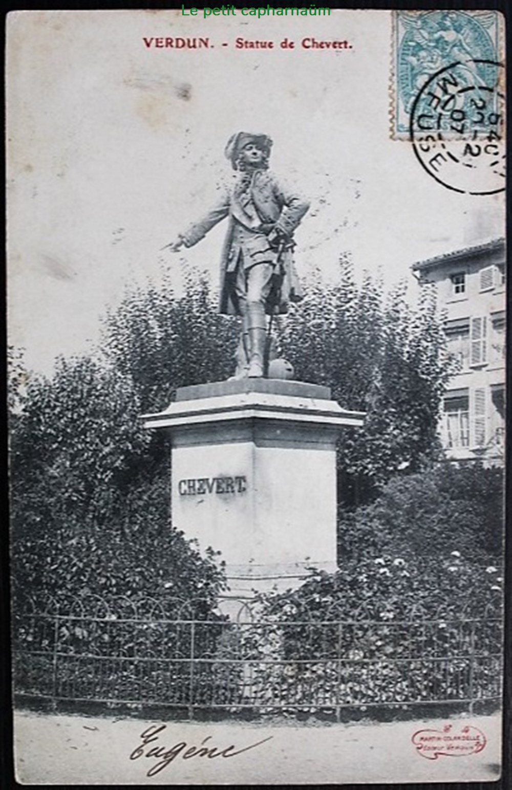 Verdun - 55 - Statue de Chevert cartes postales europe france verdun 55 statue de chevert