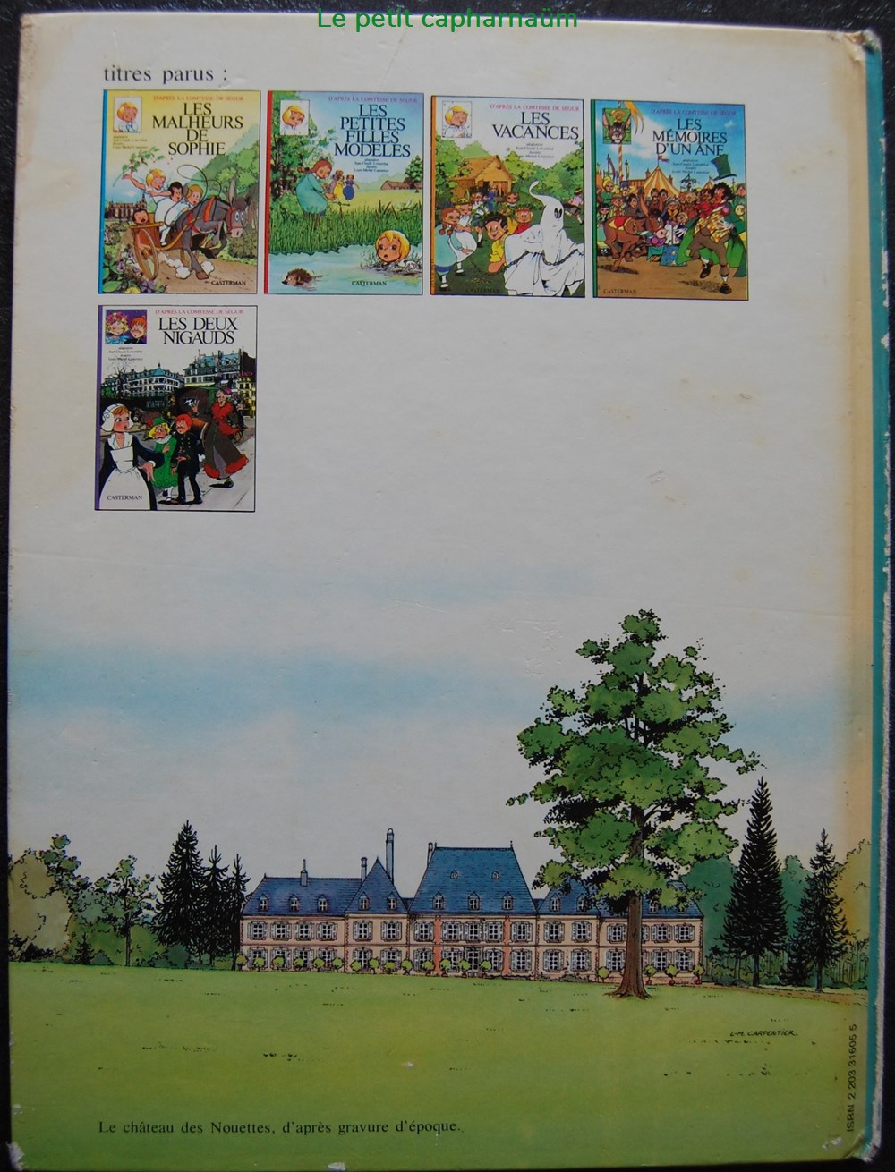 livres bd revues bandes dessinees la comtesse de segur 05 les deux nigauds eo 1978