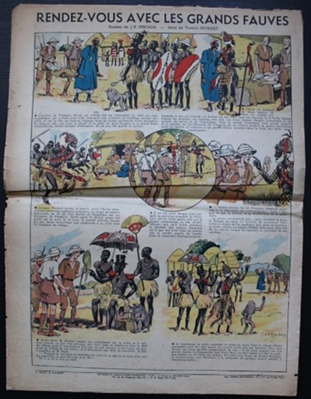 Fanfan la tulipe - 1 ère année - N°22 - 16 octobre 1941 2 livres bd revues vieux journaux fanfan la tulipe 1 ere annee n 22 16 octobre 1941