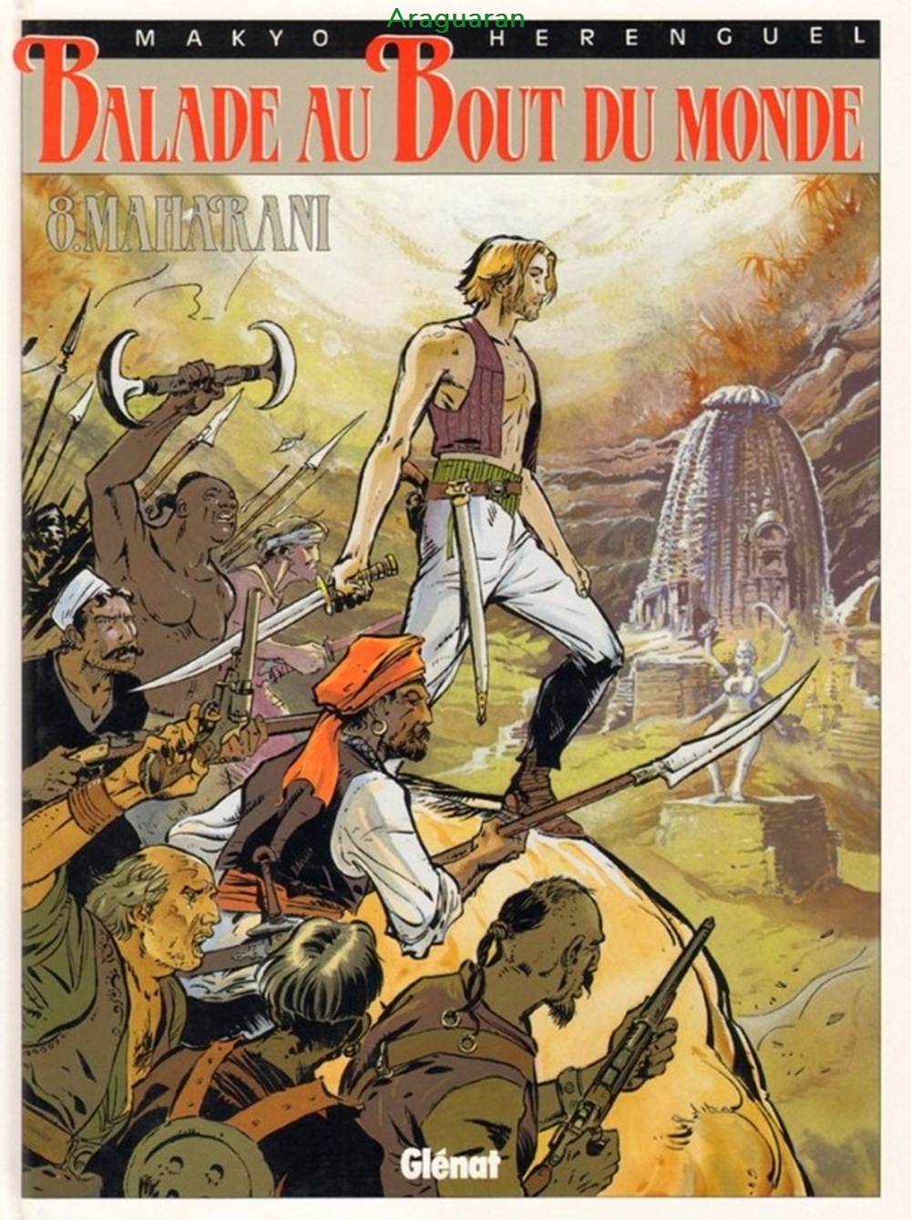 livres bd revues bandes dessinees album balade au bout du monde 08 maharani