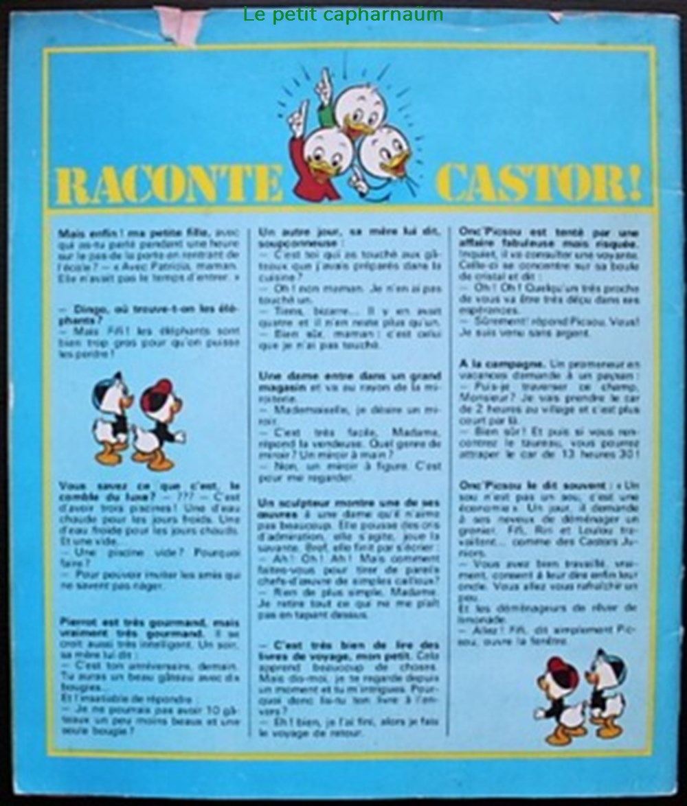 Castor junior Magazine - 01 - 01 février 1978 livres bd revues castor junior magazine 01 01 fevrier 1978