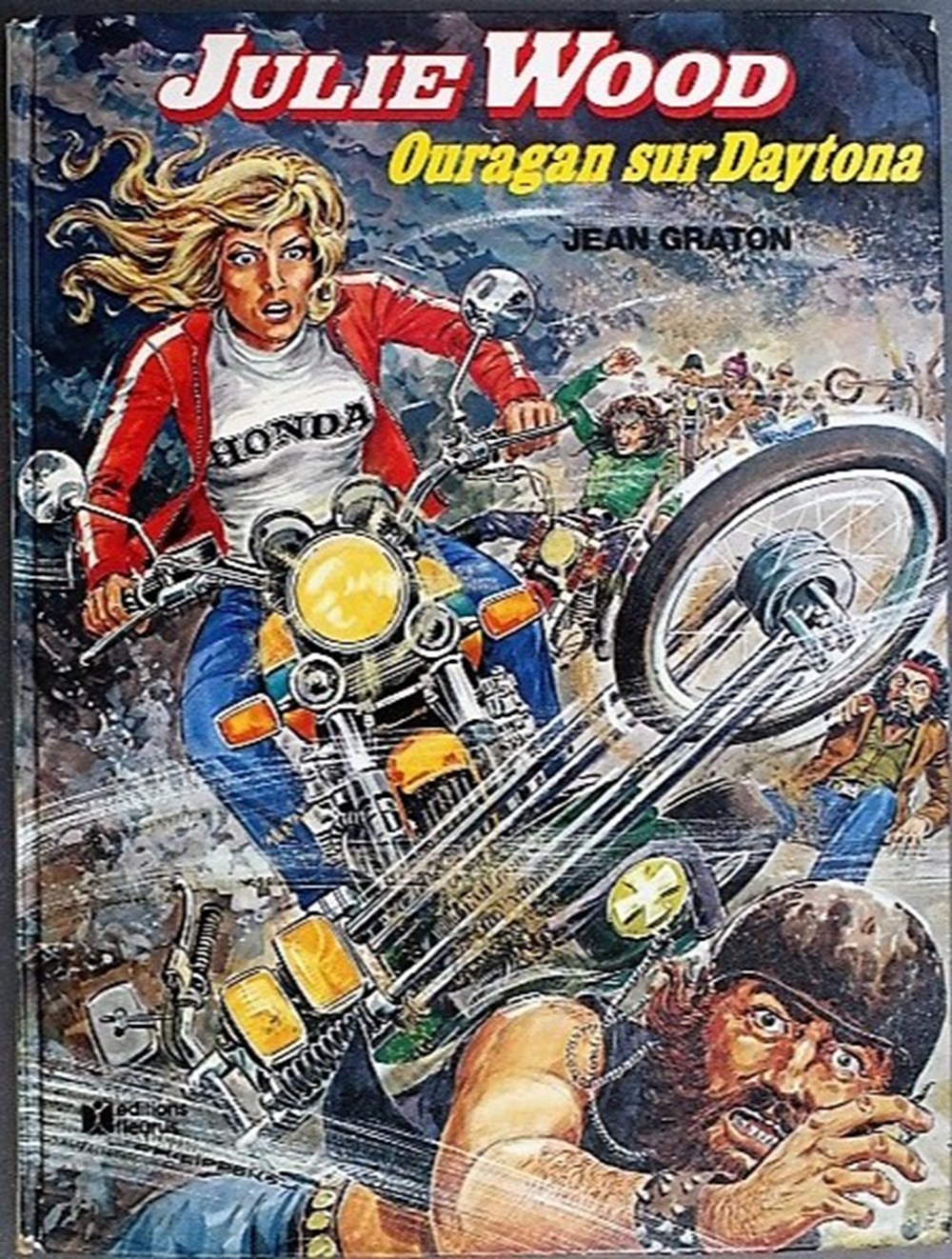 livres bd revues bandes dessinees julie wood 07 ouragan sur daytona eo 1980