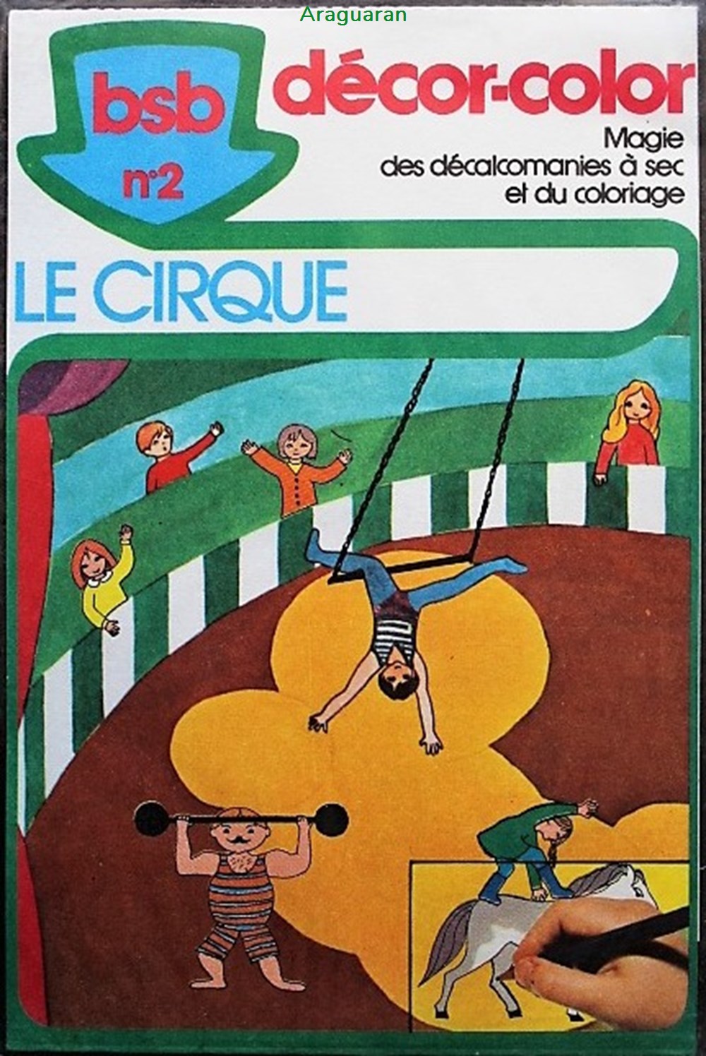 divers decorations magnets autocollants decalcomanies decorama bsb 002 le cirque