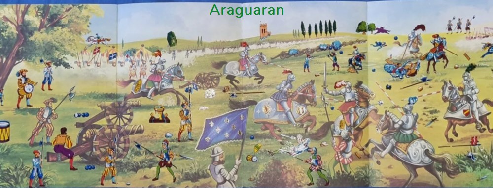Décorama - Touret - Grands évènements de l'histoire - La bataille de Marignan divers decorations magnets autocollants decalcomanies decorama touret grands evenements de histoire la bataille de marignan