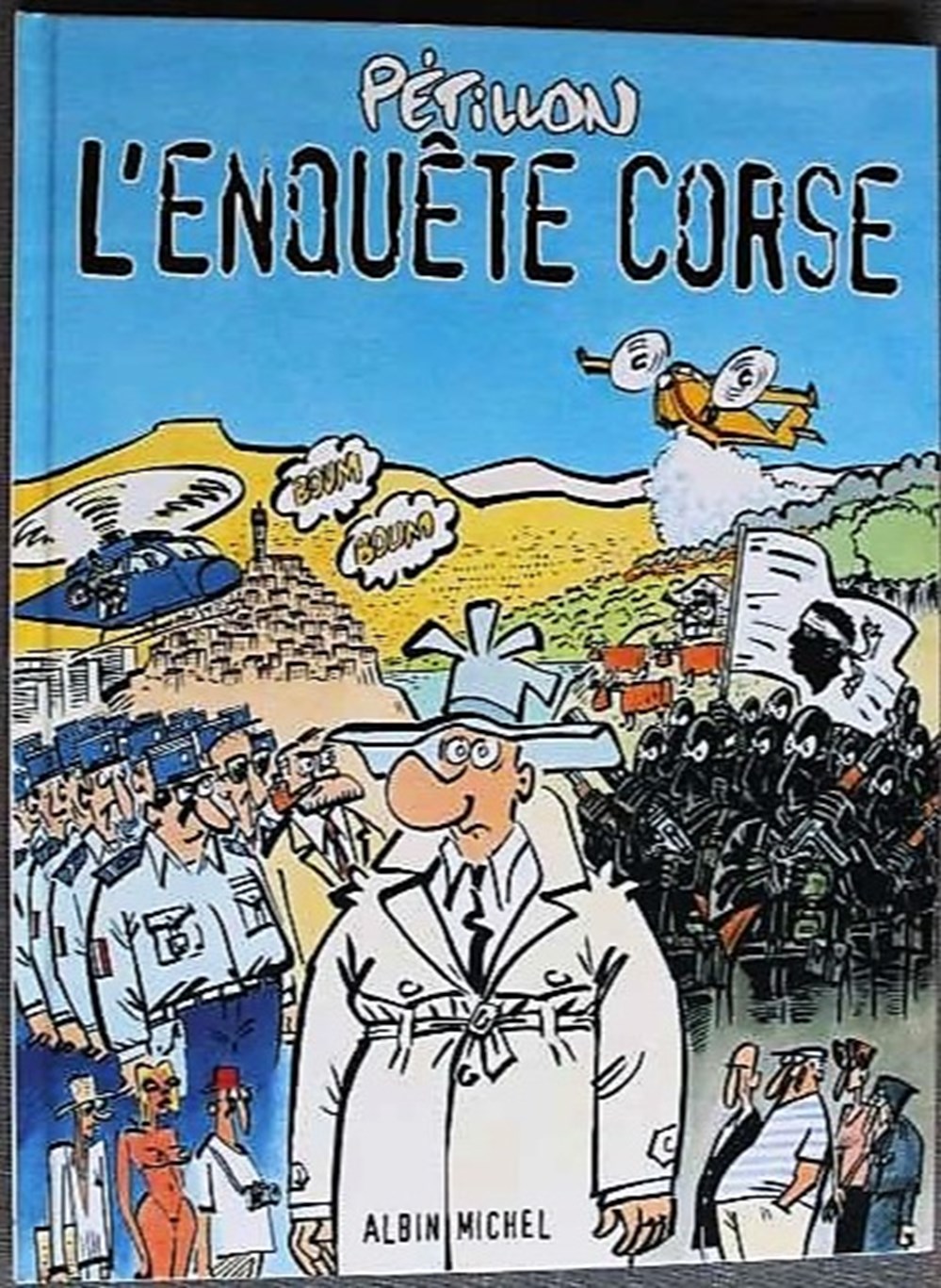 Jack Palmer - 12 - L'enquête Corse - EO 2000 livres bd revues bandes dessinees jack palmer 12 enquete corse eo 2000