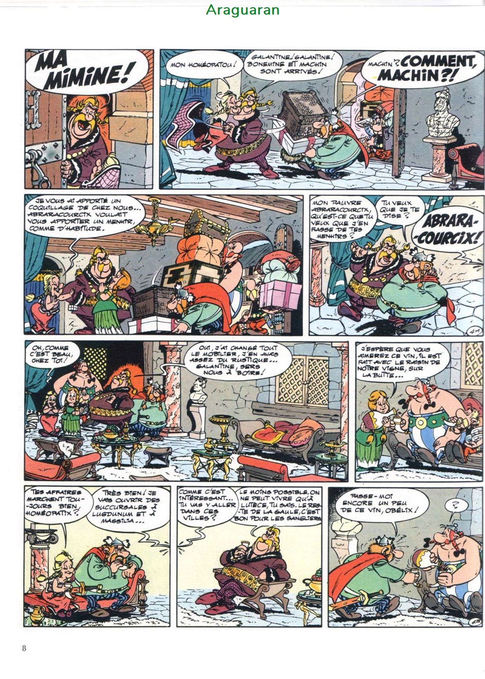 Album - Astérix - 18 - Les lauriers de César 4 livres bd revues bandes dessinees album asterix 18 les lauriers de cesar