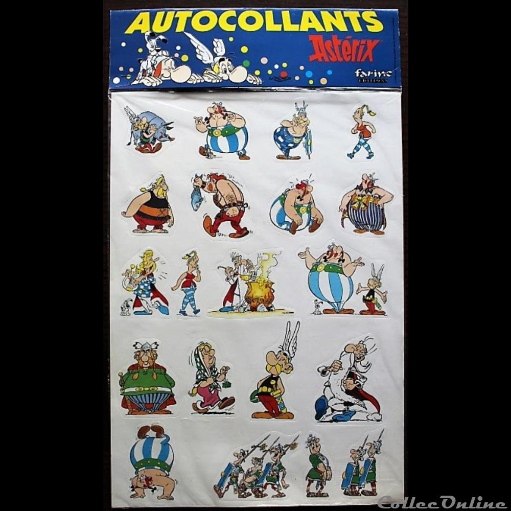 Astérix - Autocollants - Planche 20 autocollants Farine