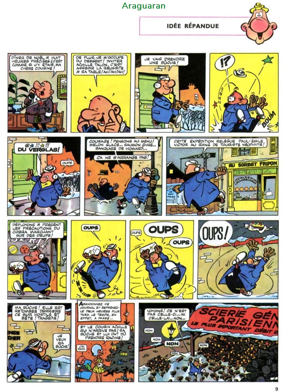 Album - Achille Talon - 01 - Les idées d'Achille Talon ; Cerveau choc ! 8 livres bd revues bandes dessinees album achille talon 01 les idees achille talon cerveau choc
