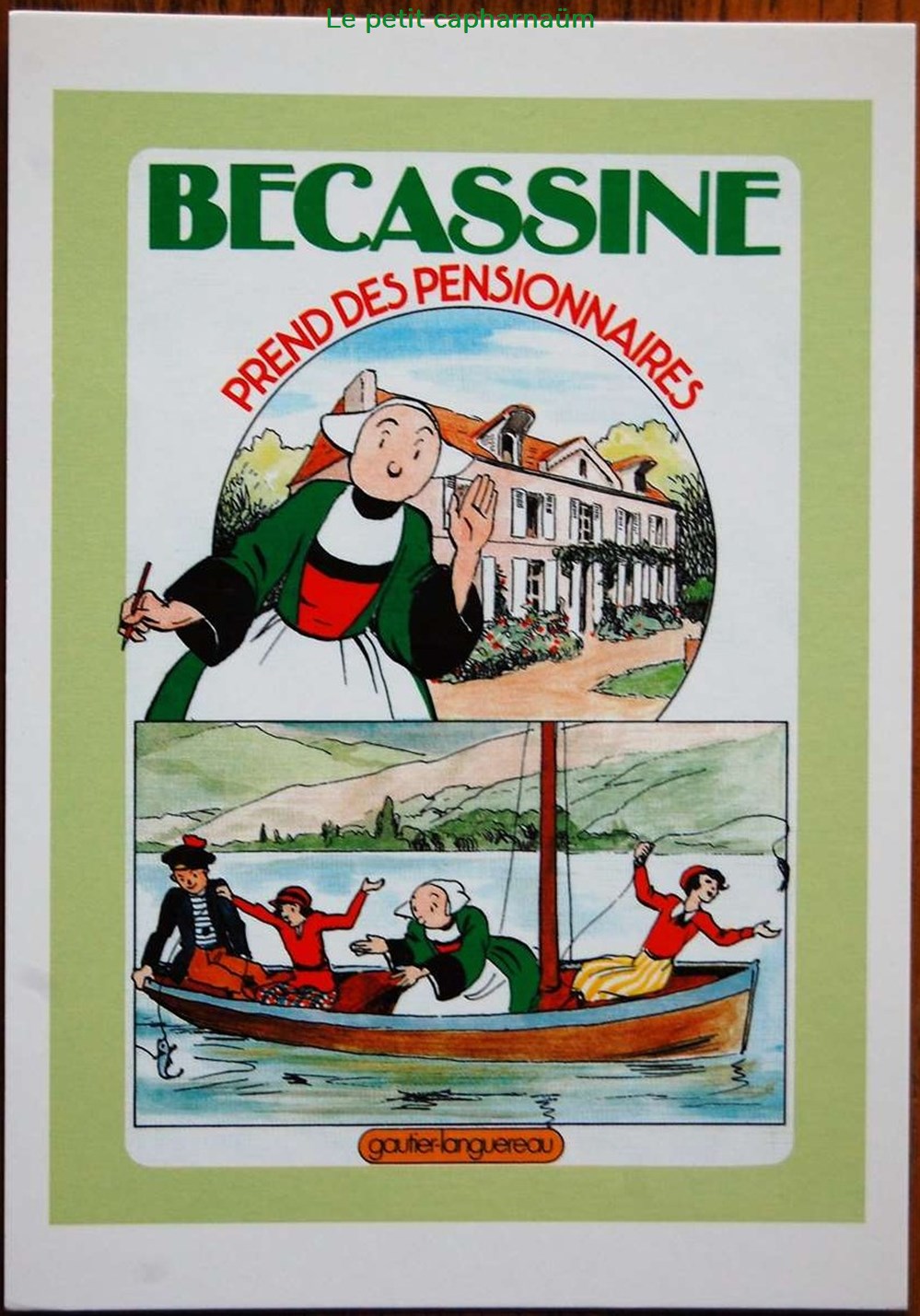 CPM - Bécassine - CP 058 Hazan 2004 - Bécassine prend des pensionnaires cartes postales bande dessinee cpm becassine cp 058 hazan 2004 becassine prend des pensionnaires