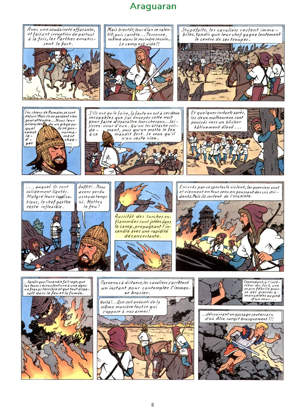 Album - Alix - 04 - La tiare d'Oribal 7 livres bd revues bandes dessinees album alix 04 la tiare oribal