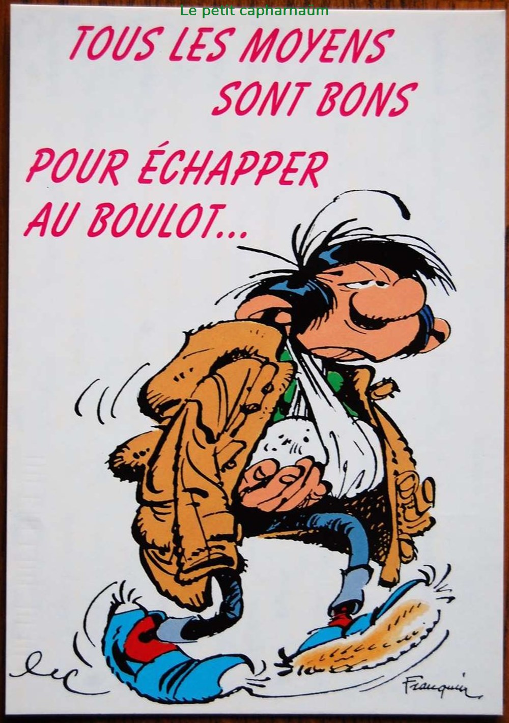 CPM - Gaston Lagaffe cartes postales bande dessinee cpm gaston lagaffe