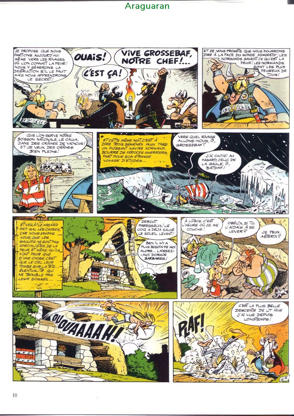 Album - Astérix - 09 - Astérix et les normands 7 livres bd revues bandes dessinees album asterix 09 asterix et les normands