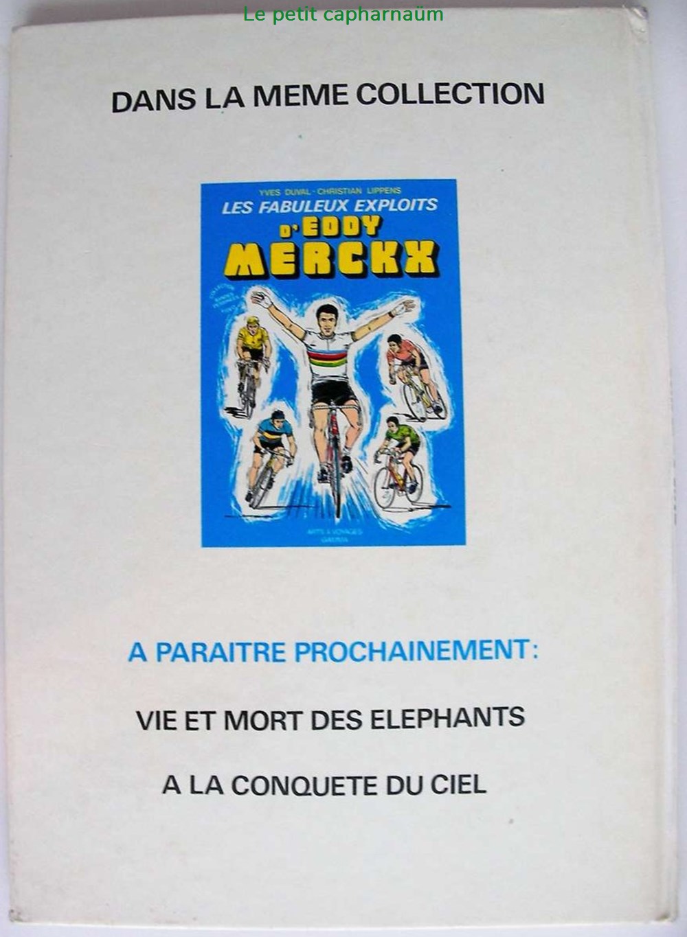 Album - La prodigieuse épopée du Tour de France - EO 1973 livres bd revues bandes dessinees album la prodigieuse epopee du tour de france eo 1973