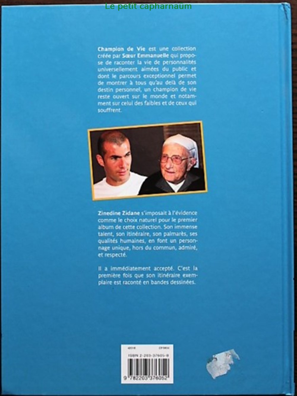 Album - Zidane - EO 2005 livres bd revues bandes dessinees album zidane eo 2005