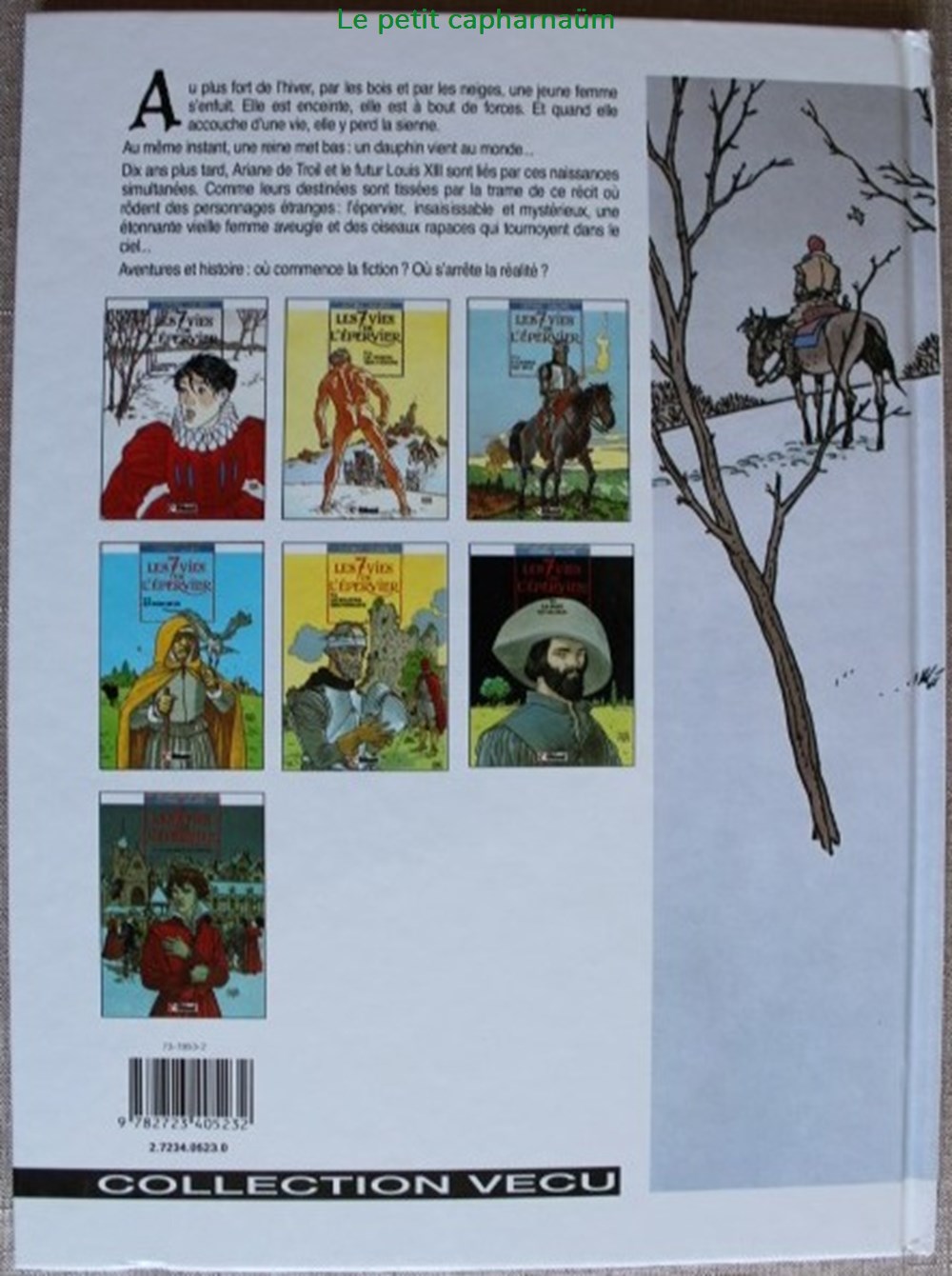 livres bd revues bandes dessinees album 7 vies de epervier les 01 la blanche morte reed 1996