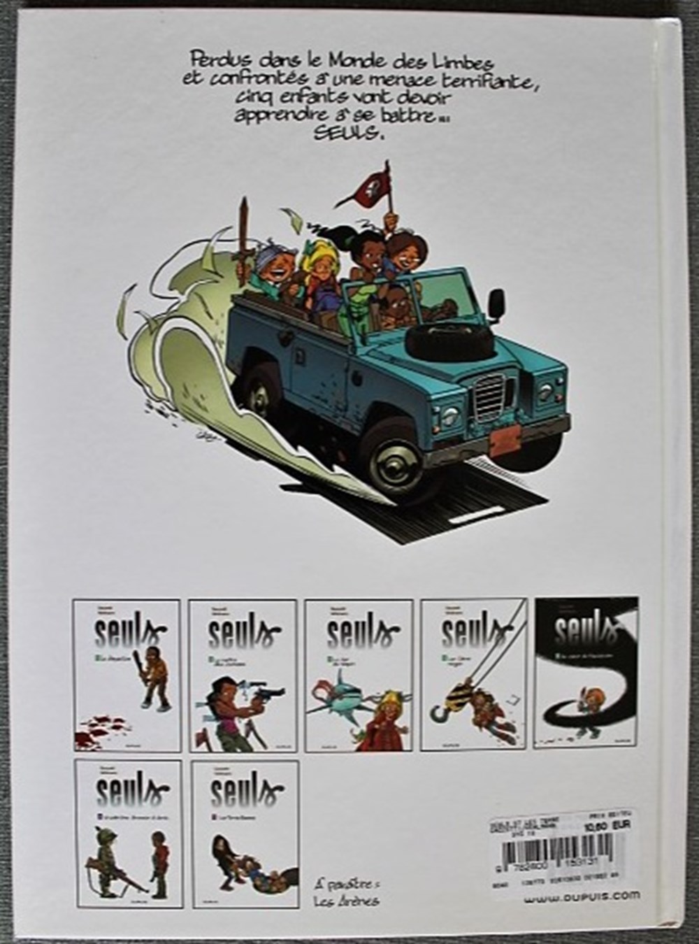 Seuls - 07 - Les terres basses - EO 2012 2 livres bd revues bandes dessinees seuls 07 les terres basses eo 2012