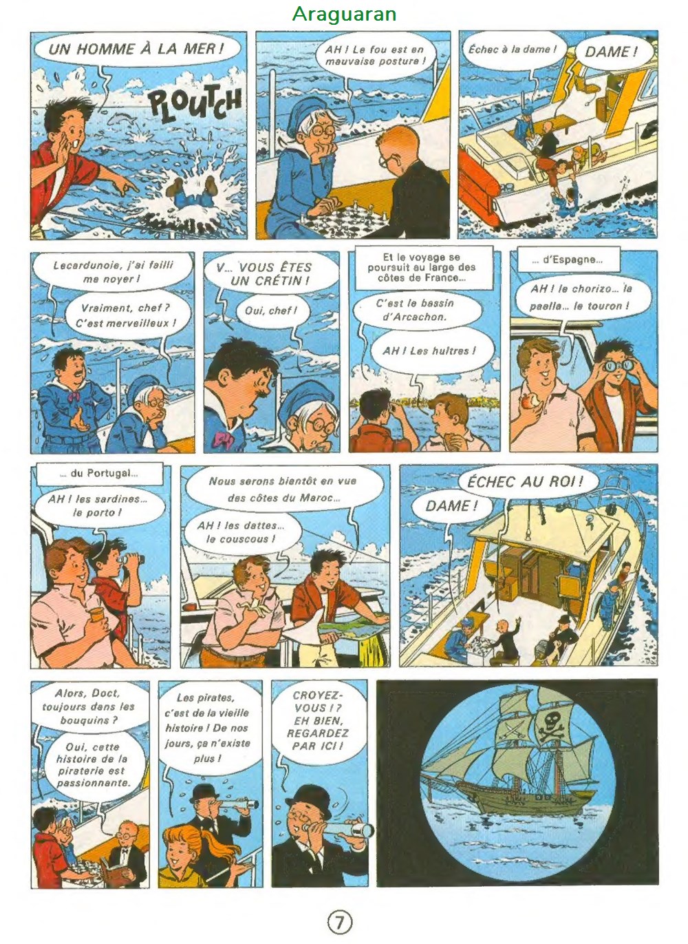 Album - 4 as (Les) - 09 - Les 4 as et l'île du Robinson 6 livres bd revues bandes dessinees album 4 as les 09 les 4 as et ile du robinson