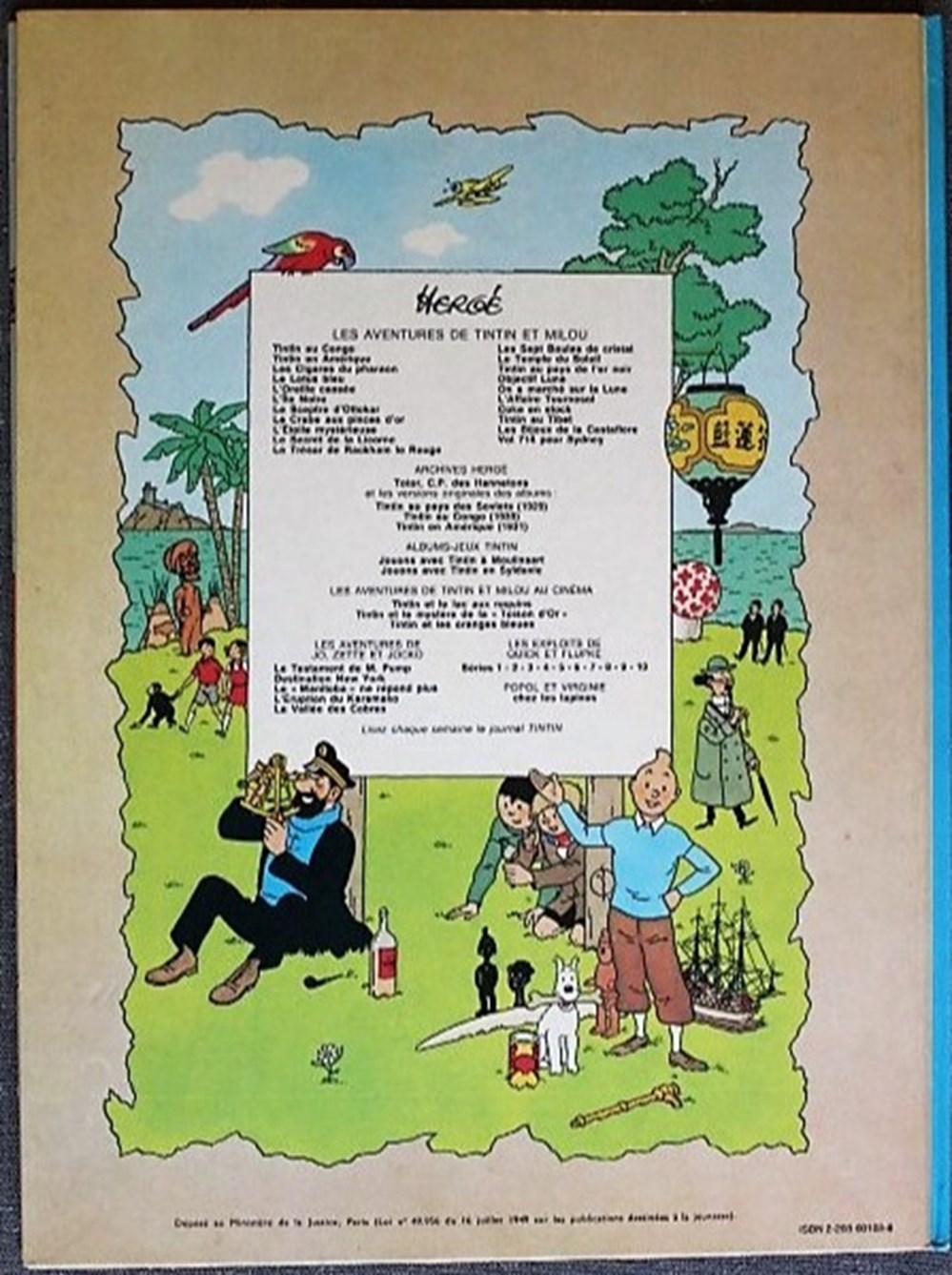 livres bd revues bandes dessinees tintin 04 les cigares du pharaon reed 1975 b42