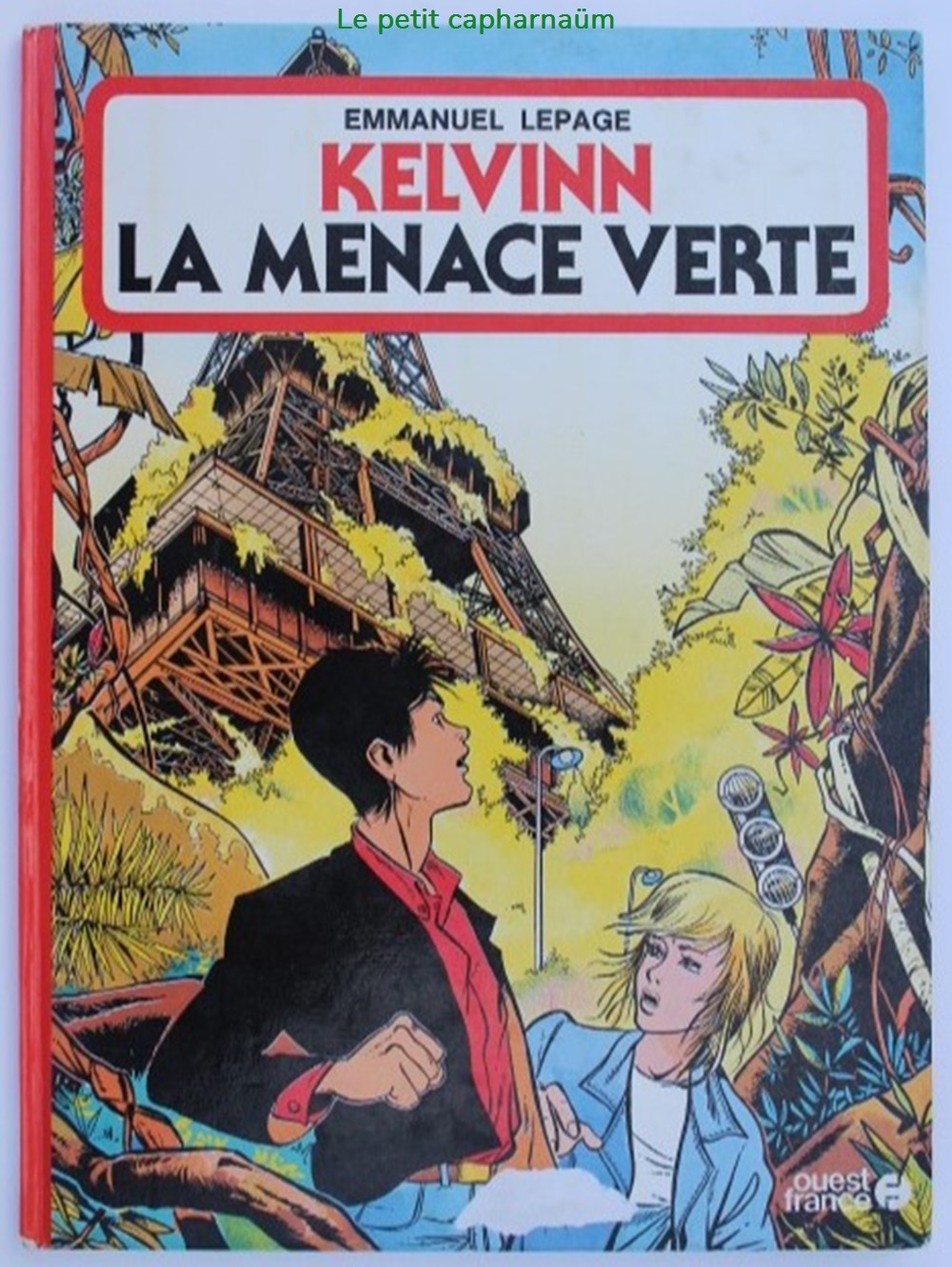 Kelvinn - 01 - La menace verte - EO 1987 livres bd revues bandes dessinees kelvinn 01 la menace verte eo 1987