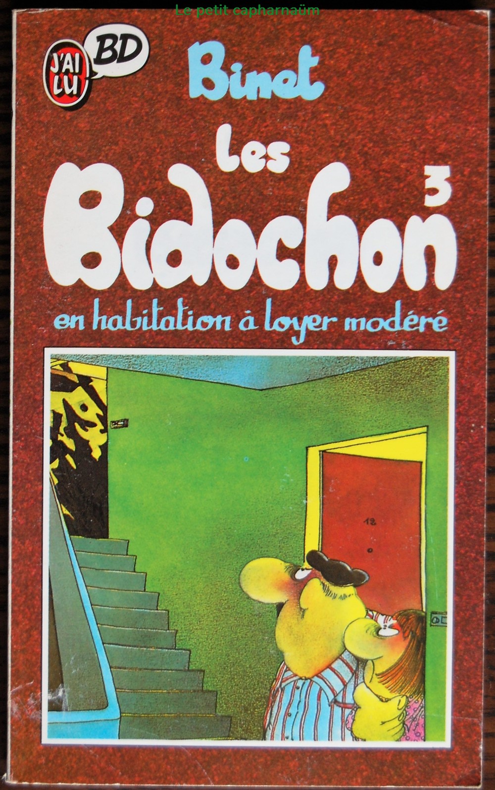 Les Bidochon - 03 - En habitation à loyer modéré - Livre de poche 1988 livres bd revues bandes dessinees les bidochon 03 en habitation a loyer modere livre de poche 1988
